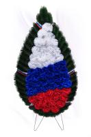 Капля средняя триколор 115/65, ритуальные капля средняя триколор 115/65