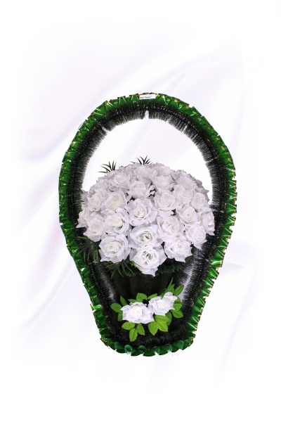 Венок корзина