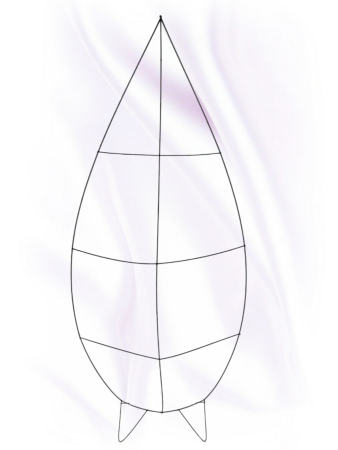 Каркас ритуального венка Акрополь 1.2 121/55, ритуальные каркас ритуального венка акрополь 1.2 121/55