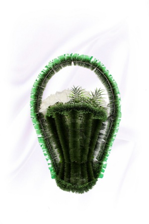 Венок корзина